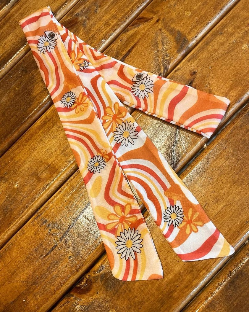 Skinny Scarf Acid Eye