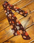 Skinny Scarf Flower Power