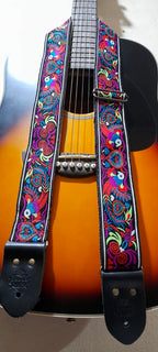 Guitar Strap Colors Of The Blues