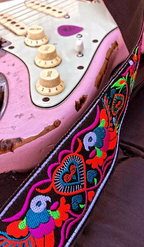Guitar Strap Colors Of The Blues