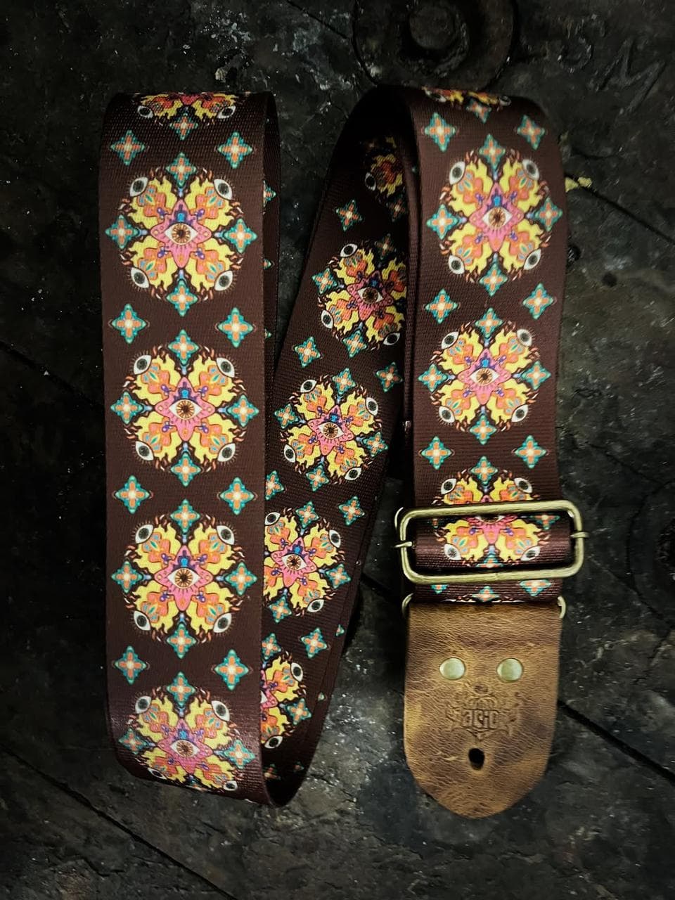 Easy Guitar Strap Kaleidoscope