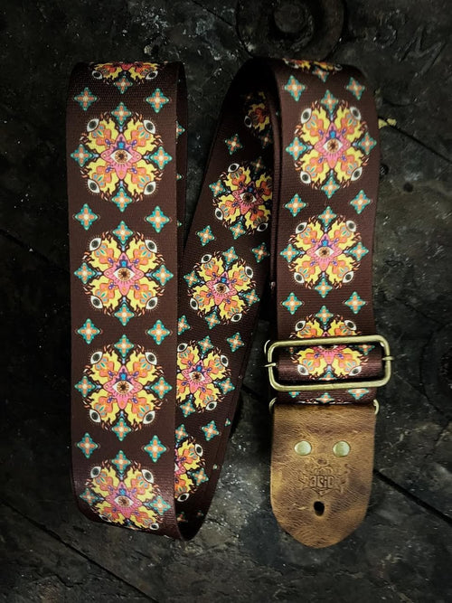 Easy Guitar Strap Kaleidoscope