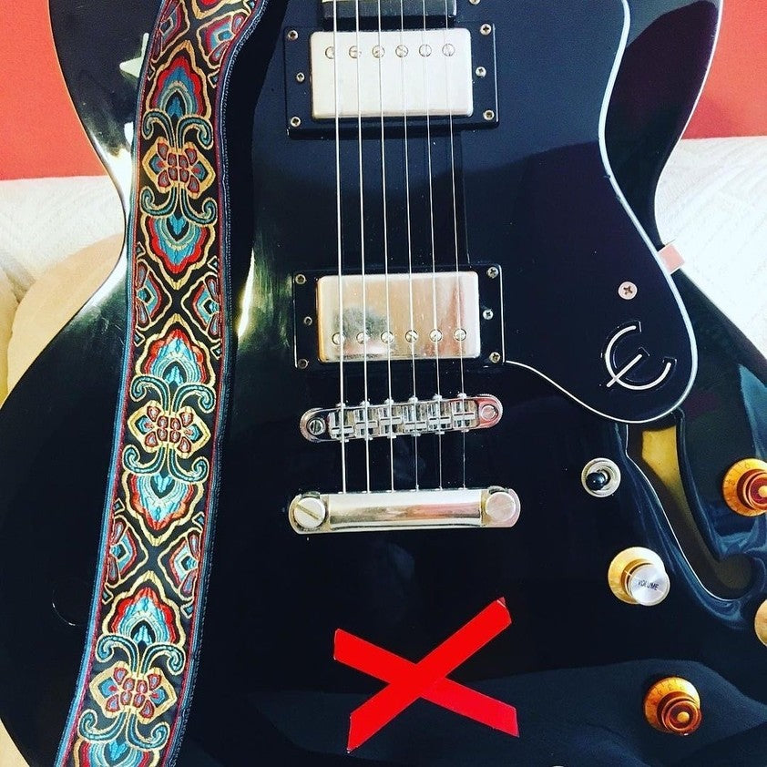Guitar Strap Black Mamba