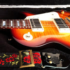 Guitar Strap Black Rose