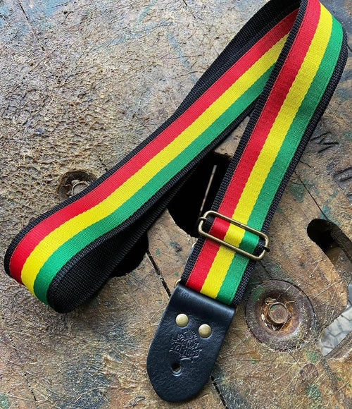 Guitar Strap Catch A Fire