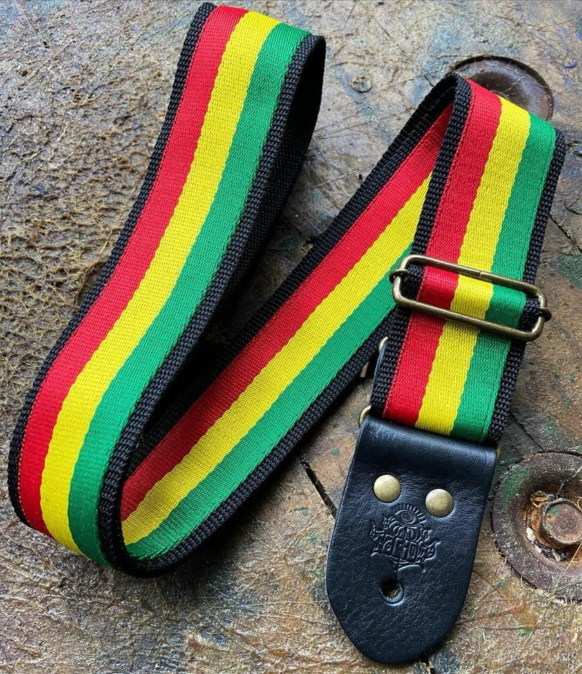 Guitar Strap Catch A Fire