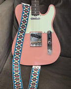 Guitar Strap Classic Stained Glass