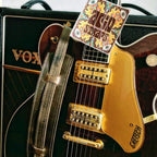 Dark Brown Saddle Guitar Strap