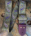Guitar Strap Psychedelic Paisley