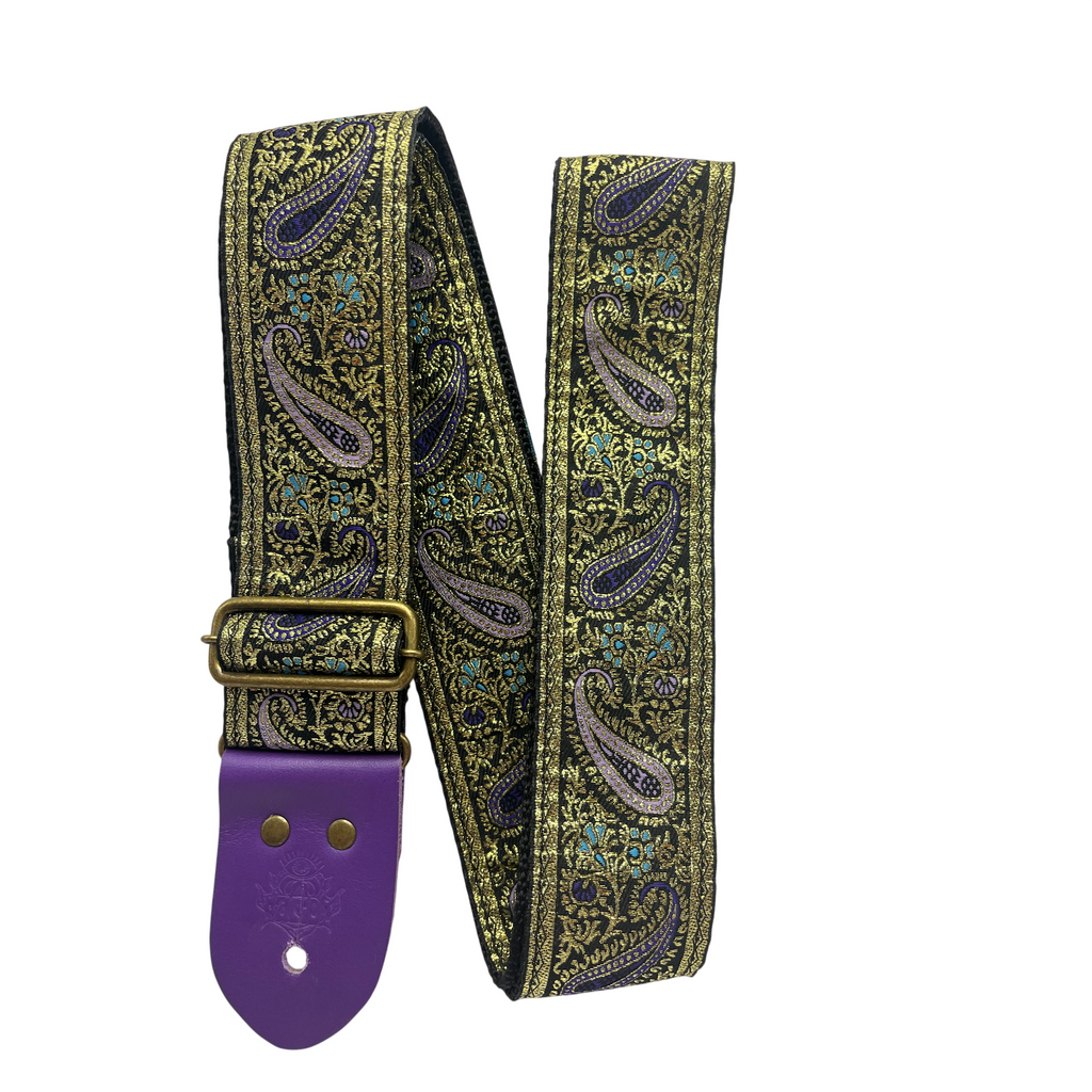 Guitar Strap Psychedelic Paisley