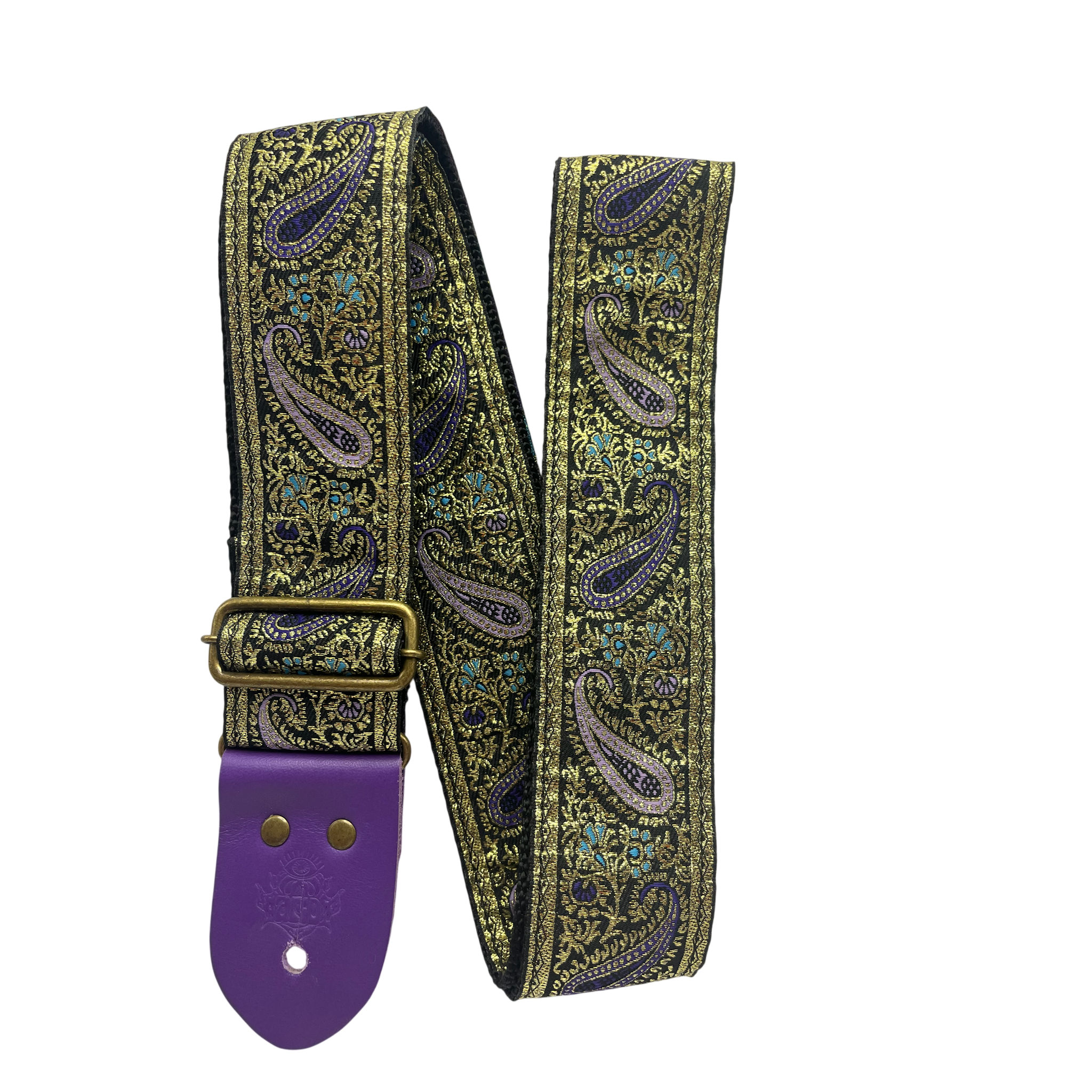Guitar Strap Psychedelic Paisley