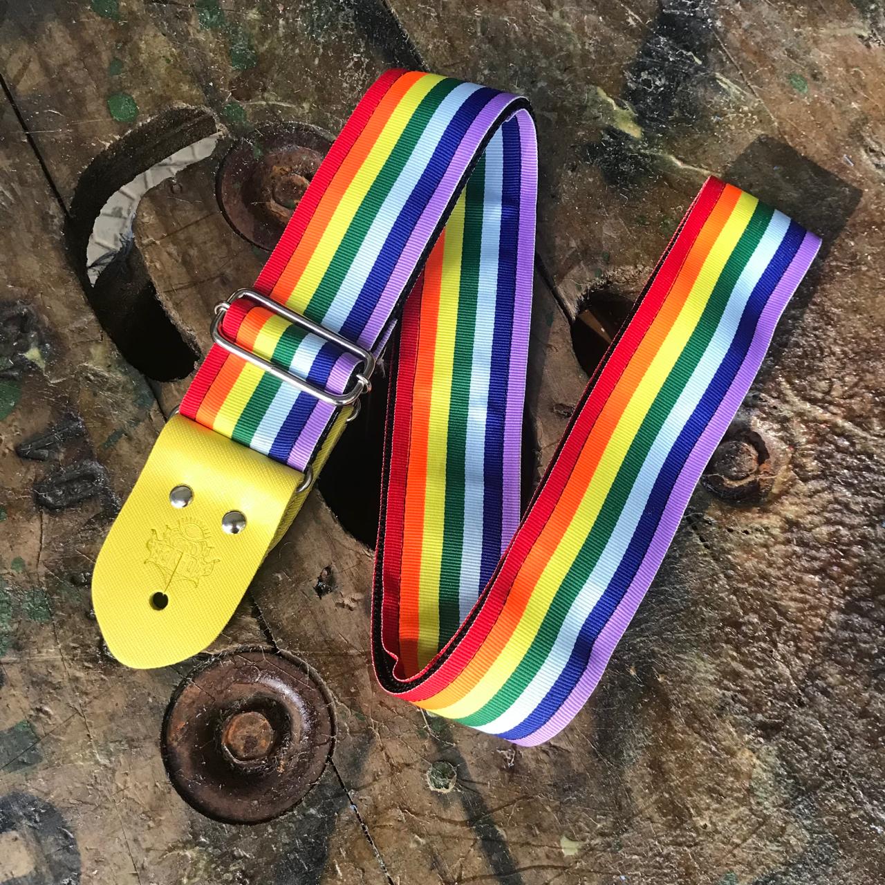 Guitar Strap Rainbow