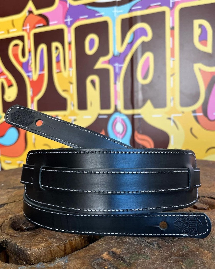 Saddle Guitar Strap Blackbird