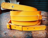 Yellow Submarine Saddle Guitar Strap