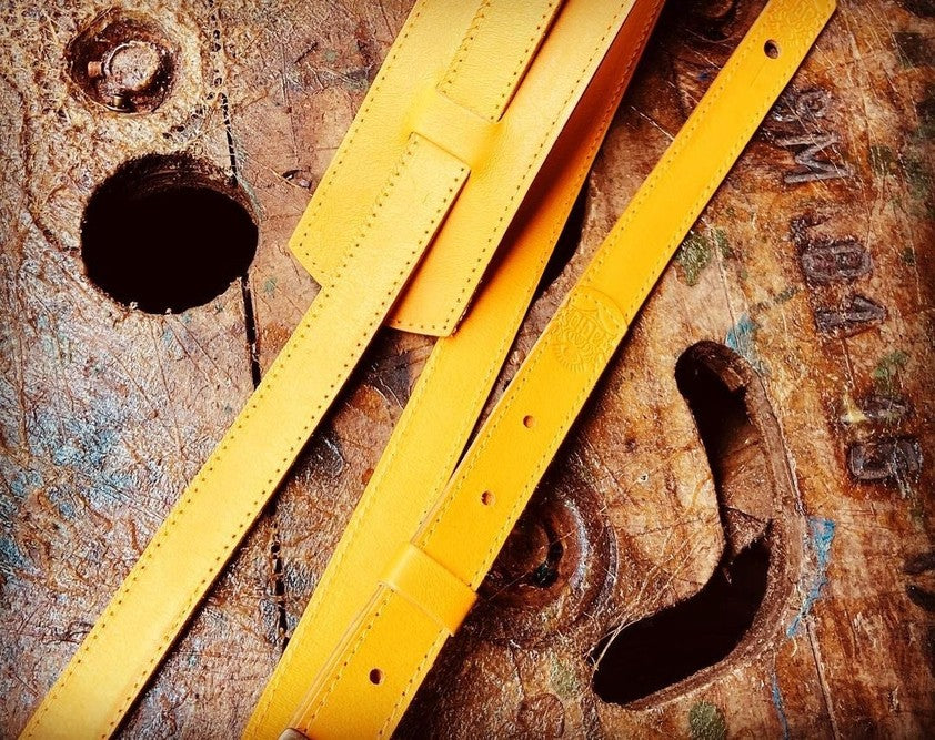 Yellow Submarine Saddle Guitar Strap