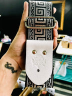 Guitar Strap Silver Horse