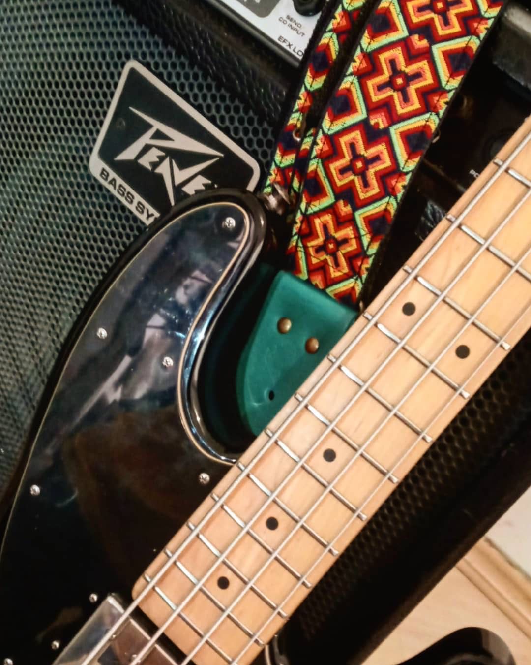 Guitar Strap Snake Eye
