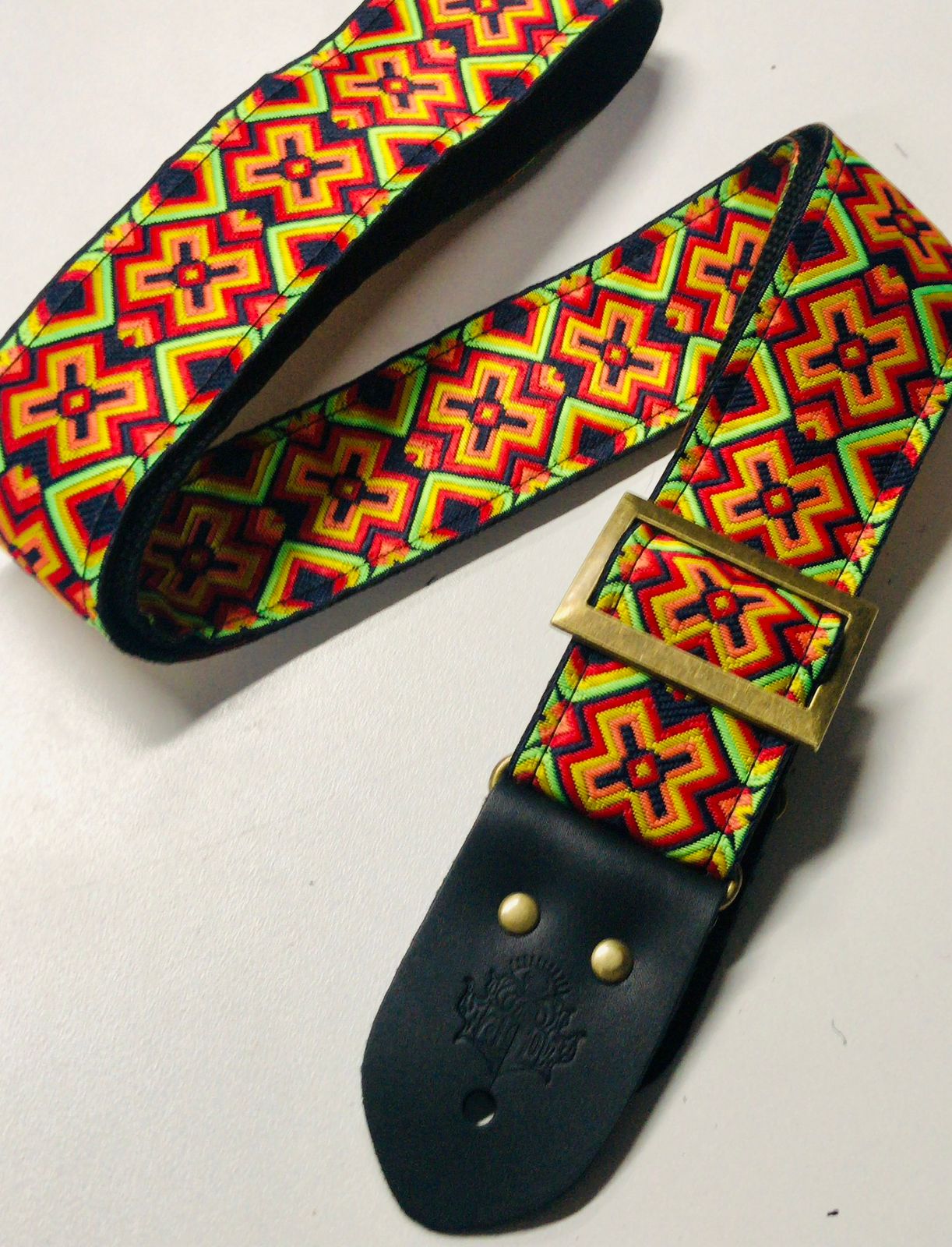 Guitar Strap Snake Eye