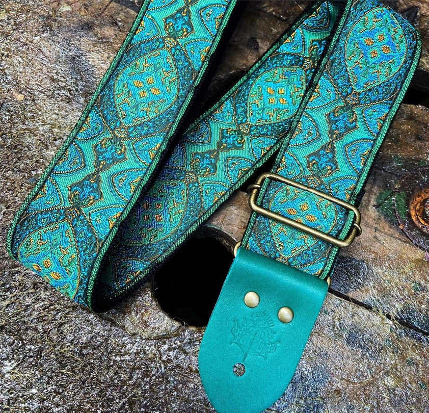 Guitar Strap Surf Green