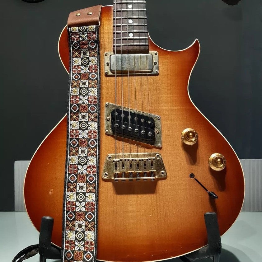 Guitar Strap Woodstock Brown