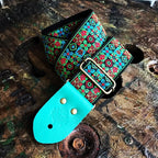 Guitar Strap Woodstock Green