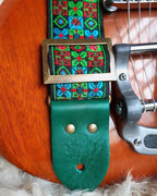 Guitar Strap Woodstock Green