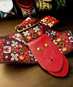 Guitar Strap Woodstock Red