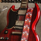 Guitar Strap Woodstock Red