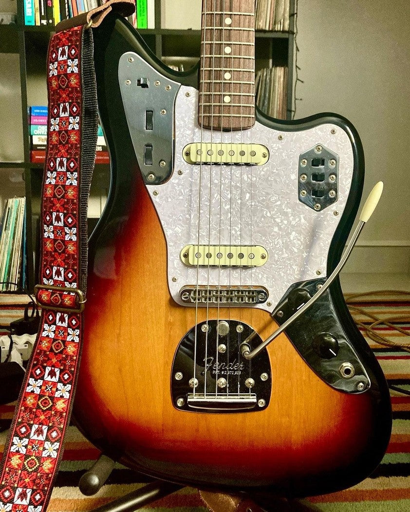 Guitar Strap Woodstock Red