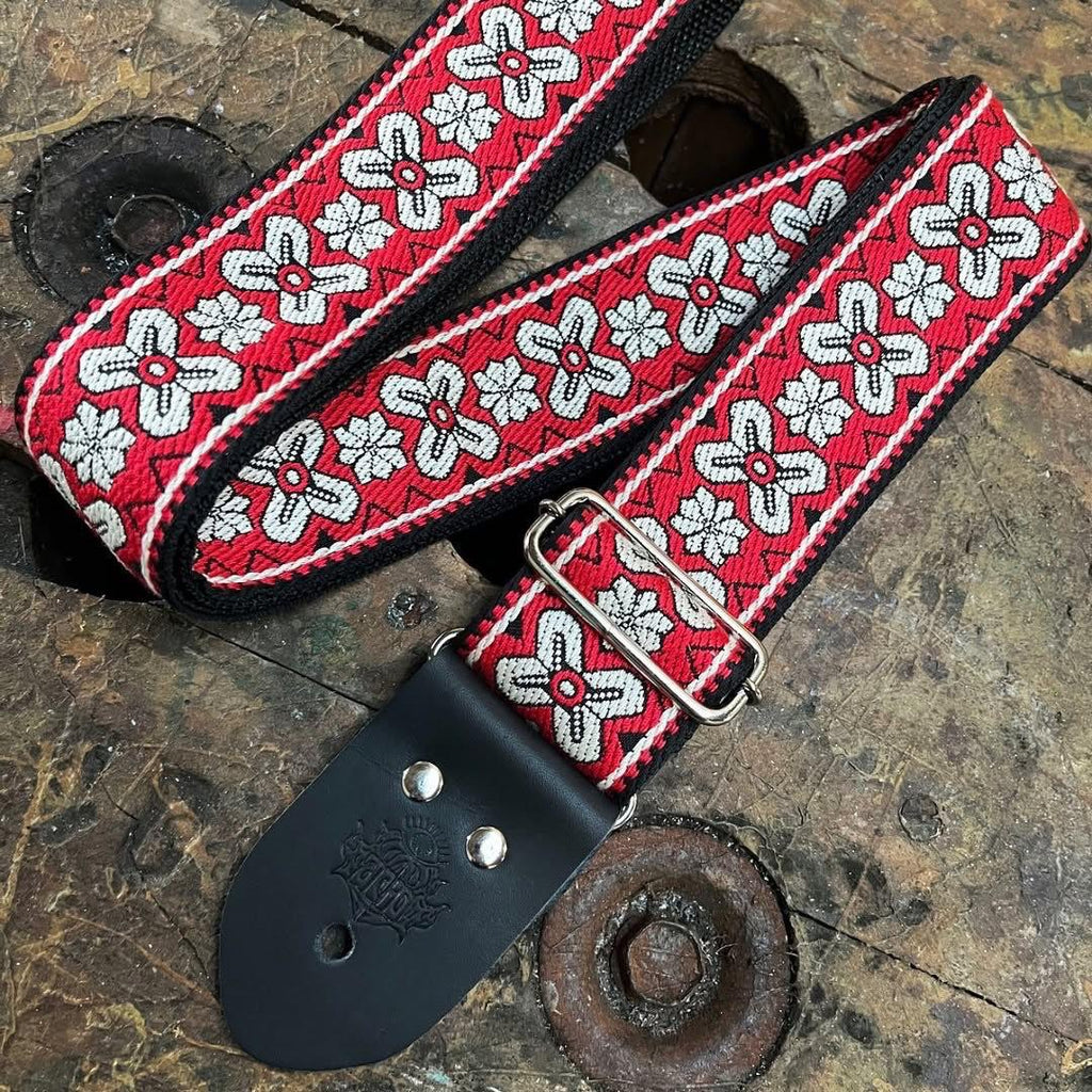 Guitar Strap Highway 61 Red