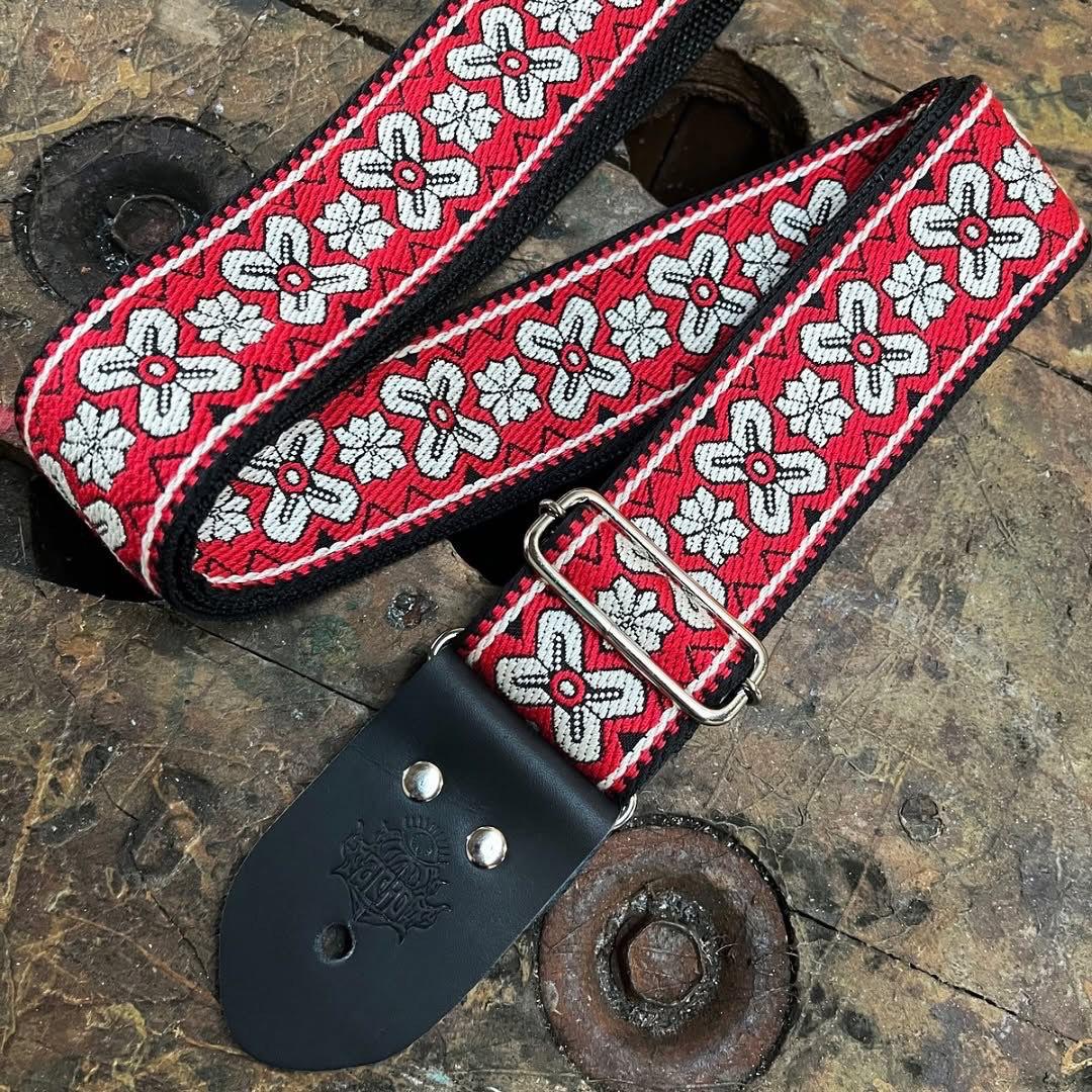 Guitar Strap Highway 61 Red